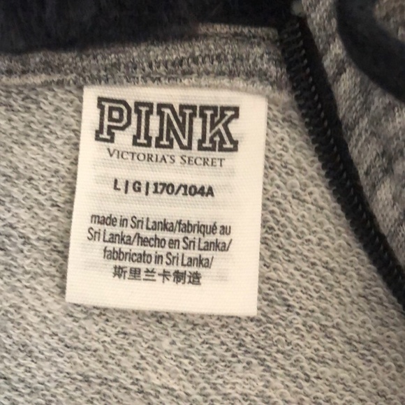 HTF Rare PINK Victoria Secret Faux Fur Jacket - Picture 13 of 14